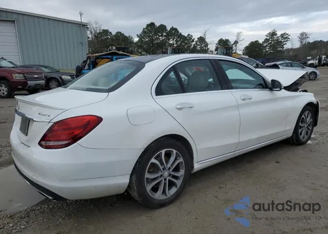 2015 Mercedes-Benz C 300 4Matic from USA, damaged, VIN 55SWF4KBXGU171444